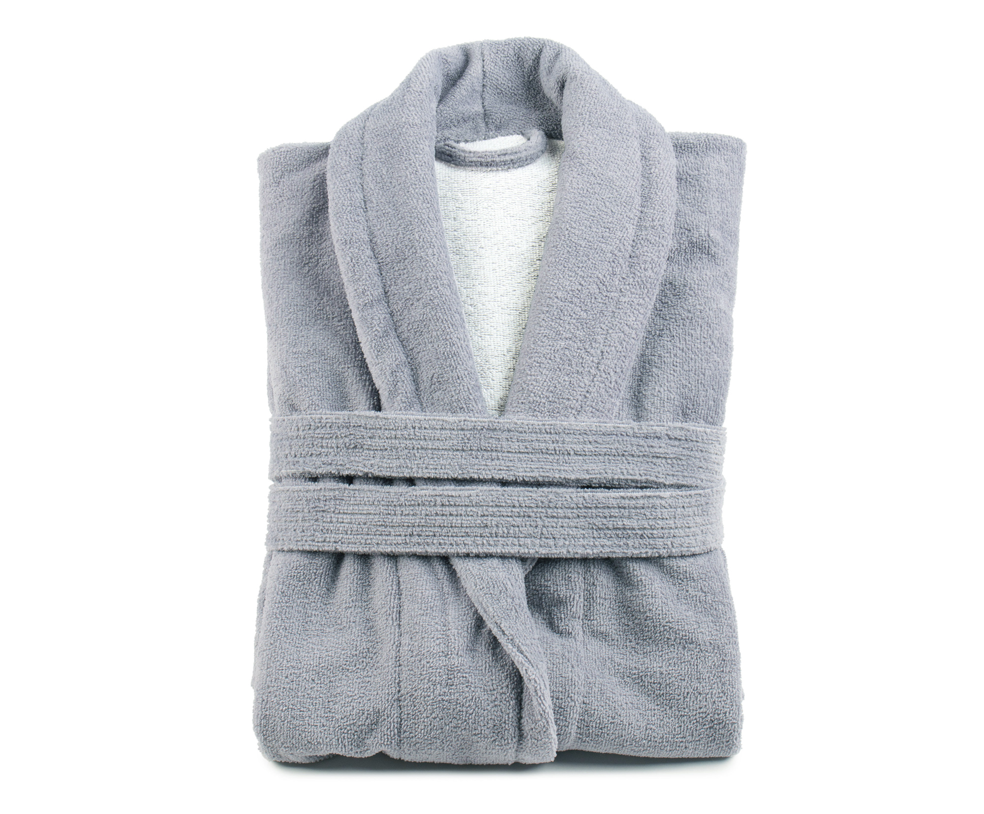 Peignoirs DUO-Soft Argent/Blanc cassé