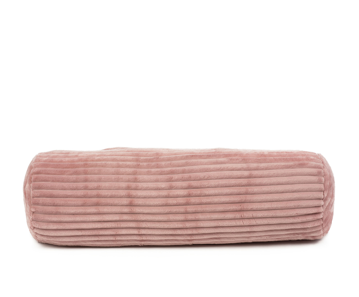 Coussin cylindrique (rempli) Cord Optik 70x22 vieux rose
