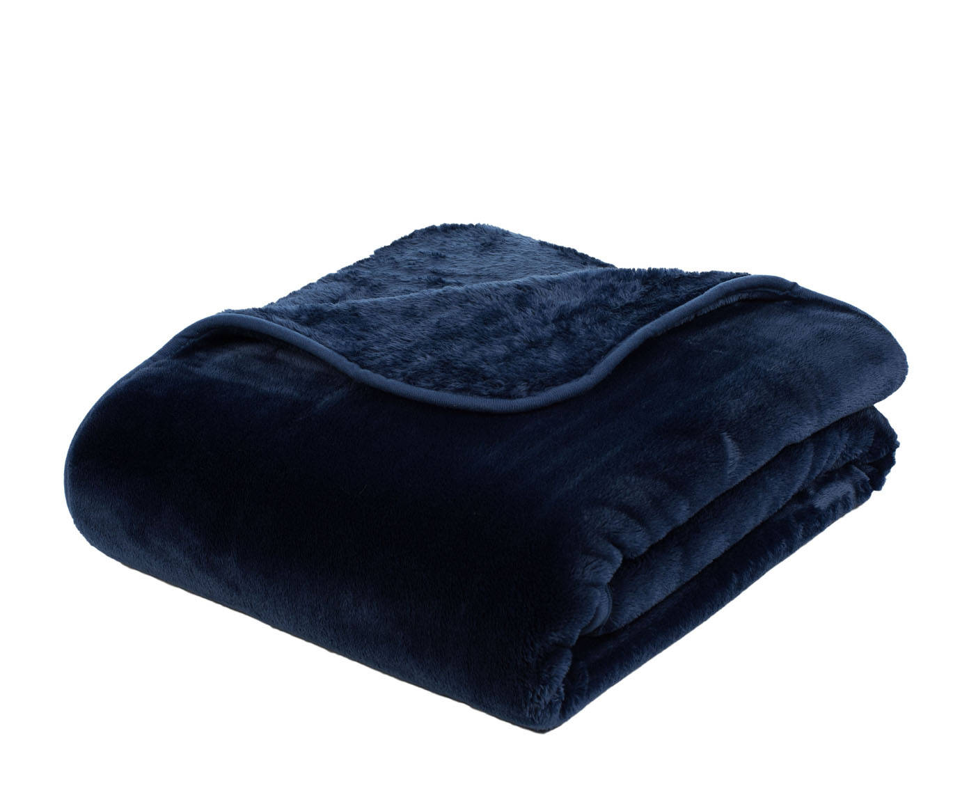 Plaids Premium Cashmere Feeling bleu marine