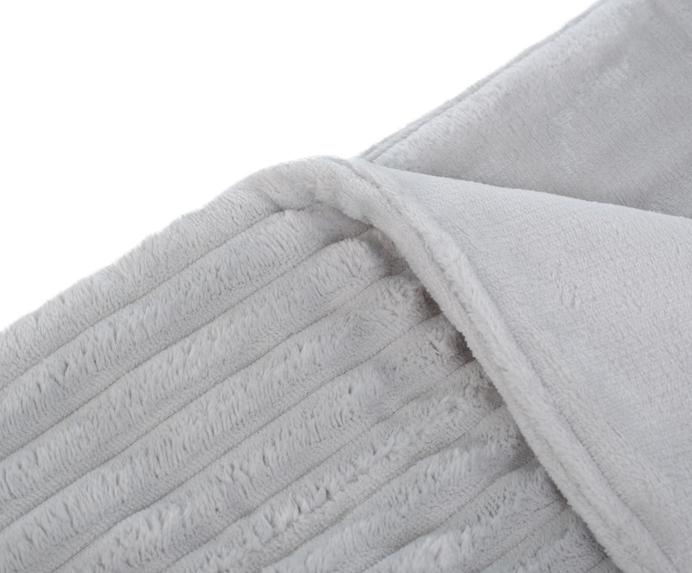 Plaids Cord Optik 150x200 argent