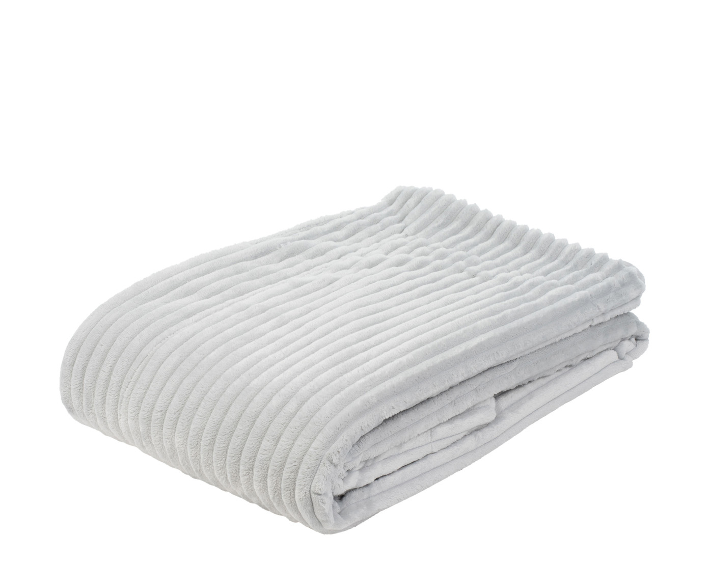 Plaids Cord Optik 150x200 argent