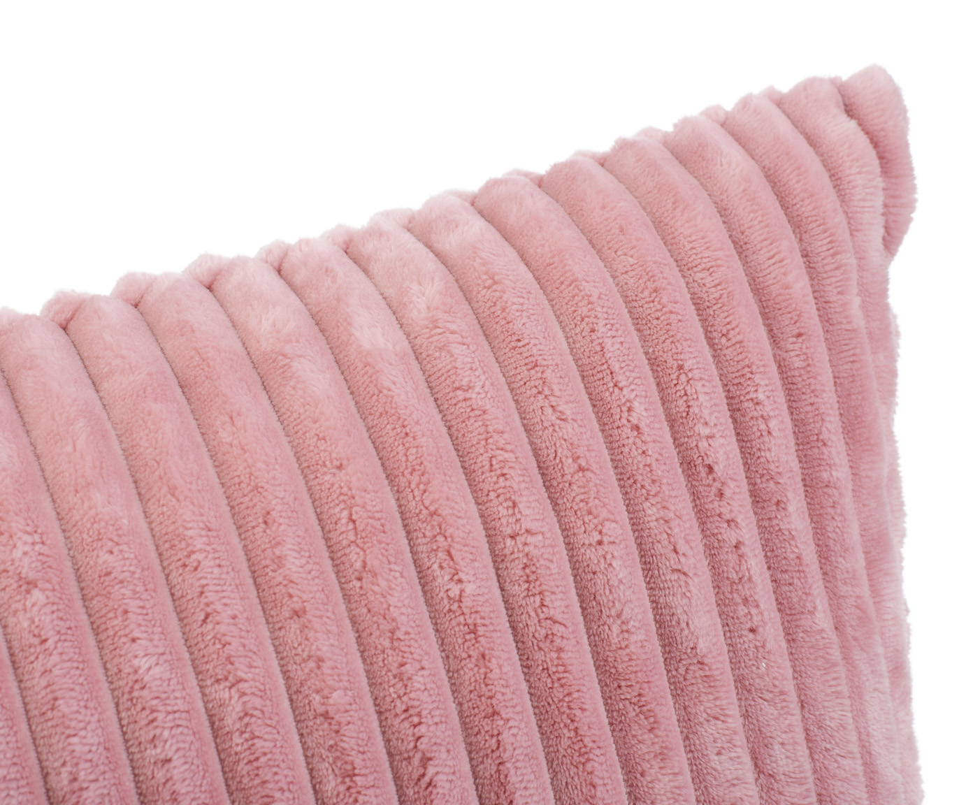 Coussin (rempli) Cord Optik 50x50 vieux rose