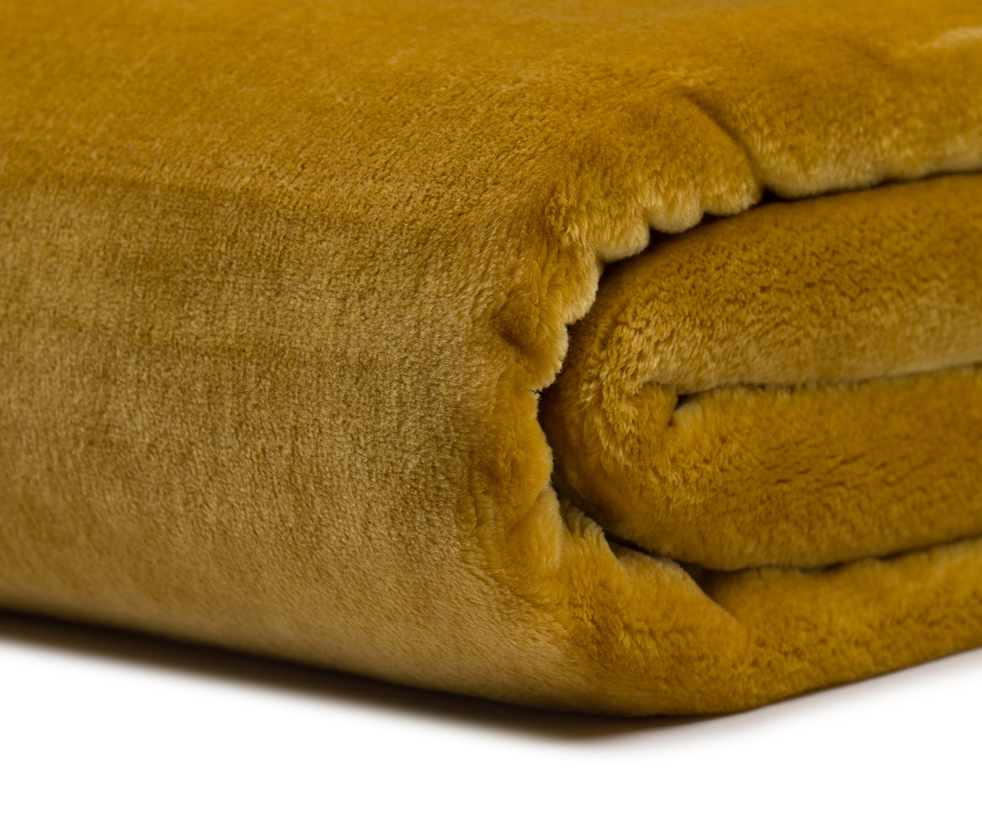 Plaids Premium Cashmere Feeling moutarde