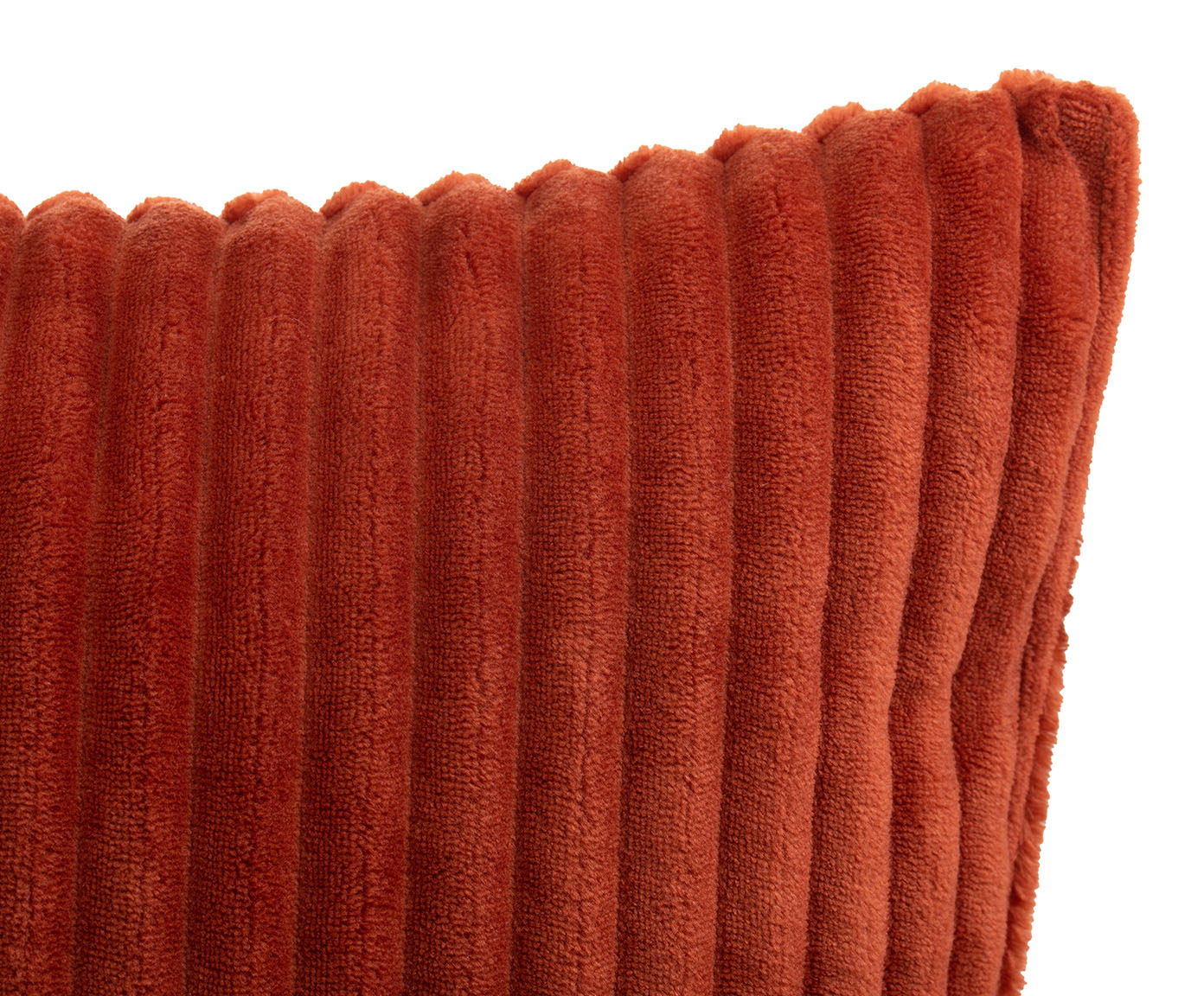Coussin (rempli) Cord Optik 50x50 cannelle