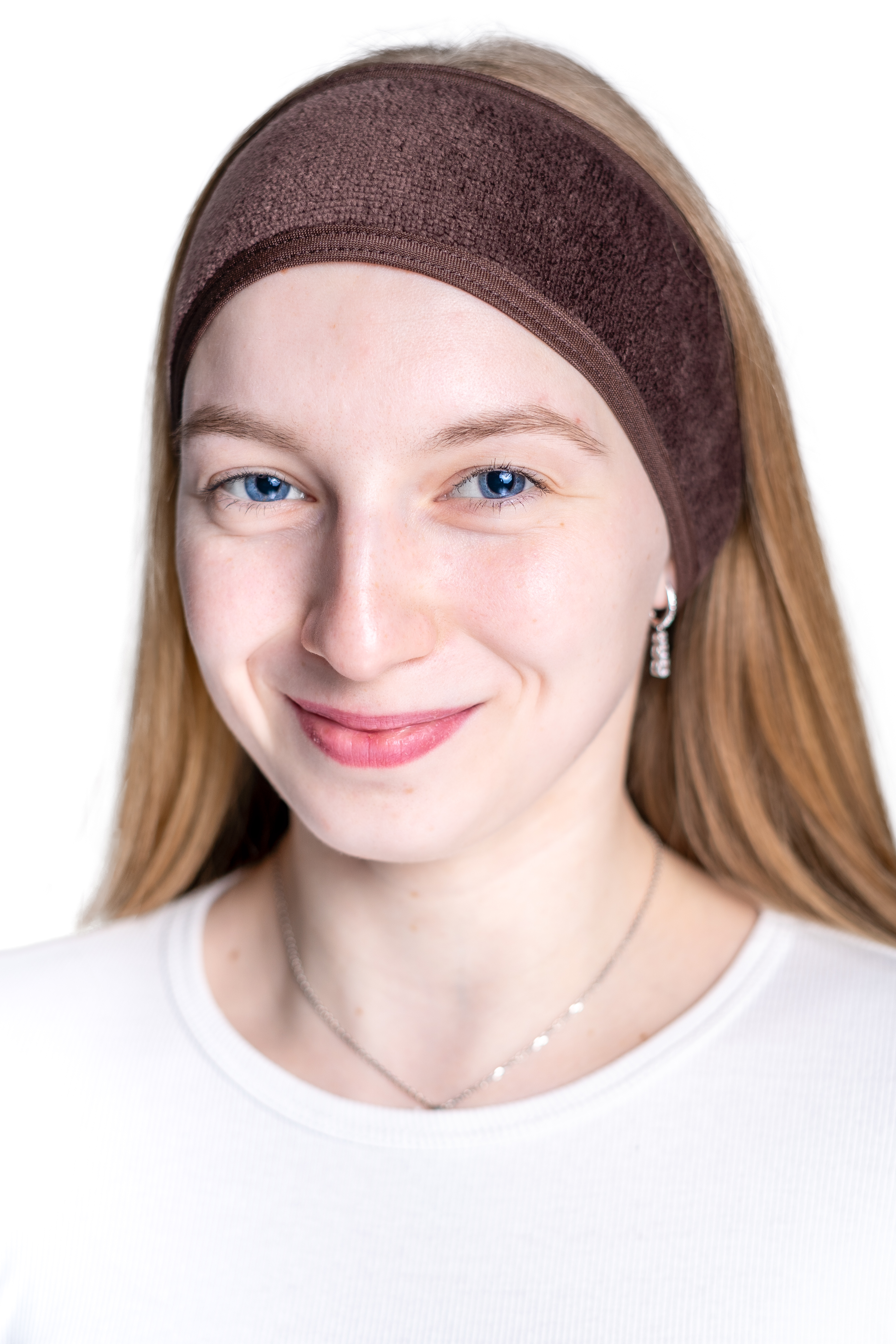 Bandeau cosmétique 7x73 marron chocolat