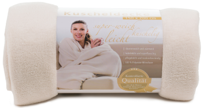 Plaids Light 150x200 creme
