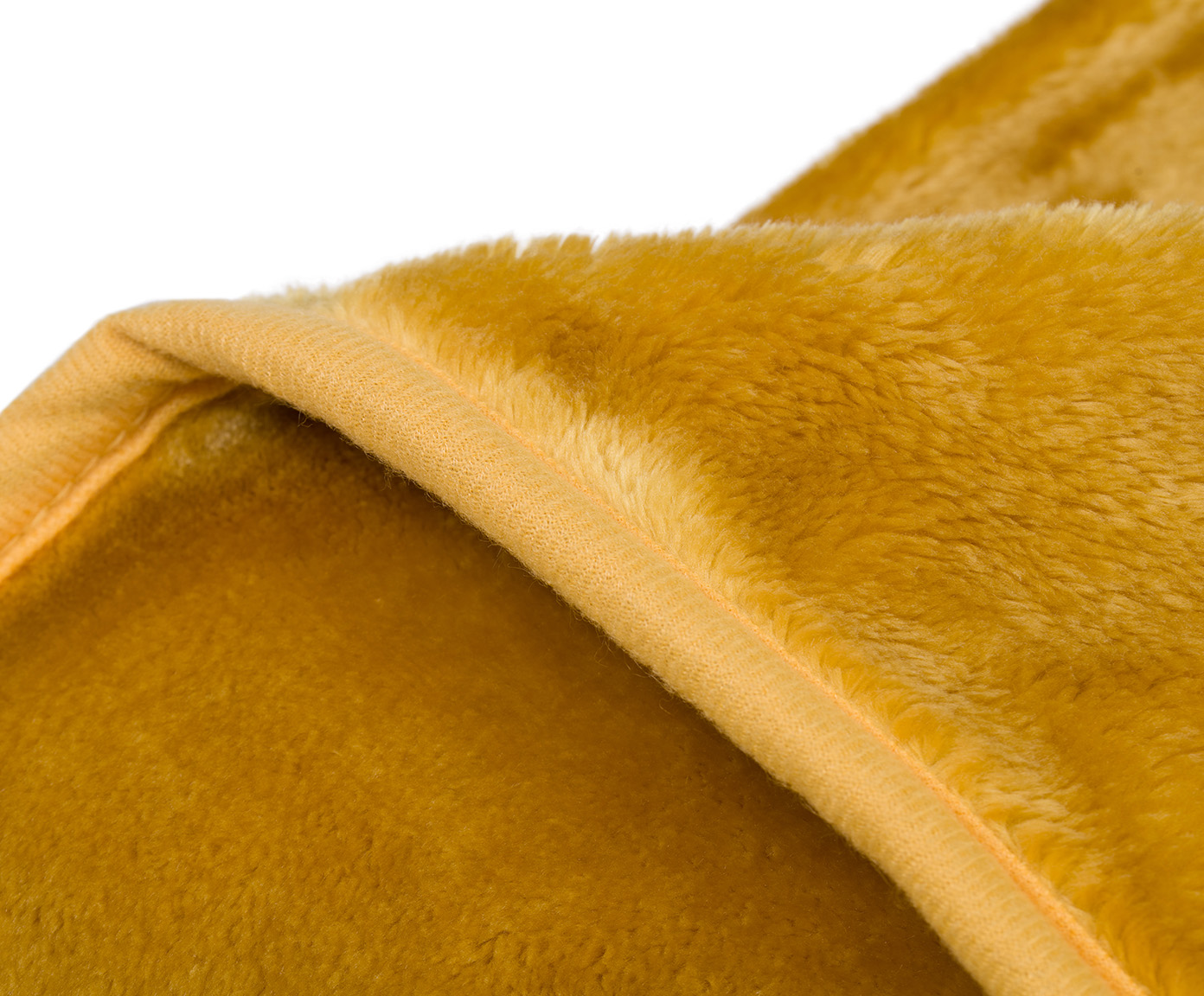 Plaids Premium Cashmere Feeling moutarde