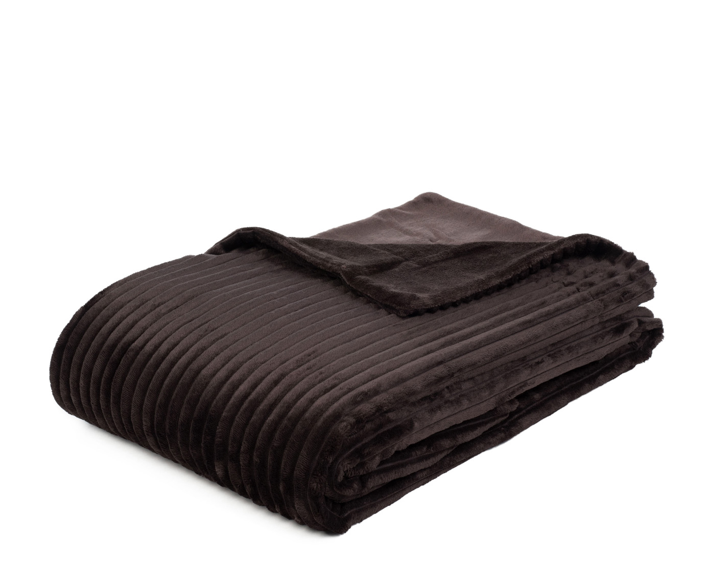 Plaids Cord Optik 150x200 brun foncé