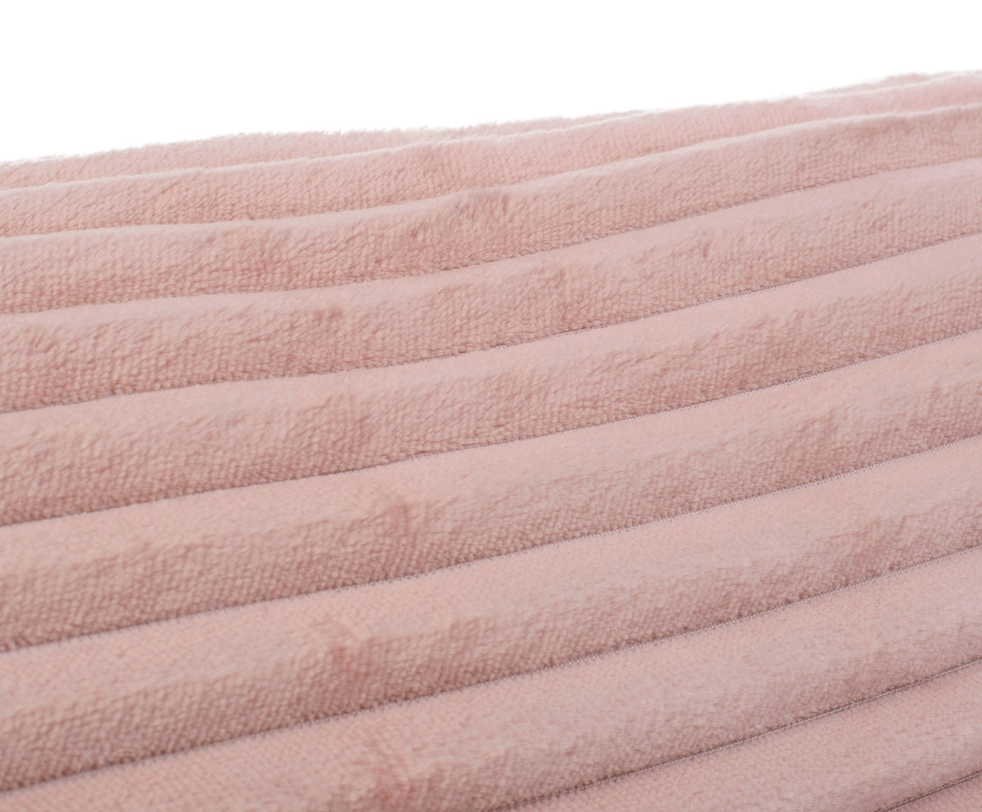 Coussin cylindrique (rempli) Cord Optik 70x22 vieux rose