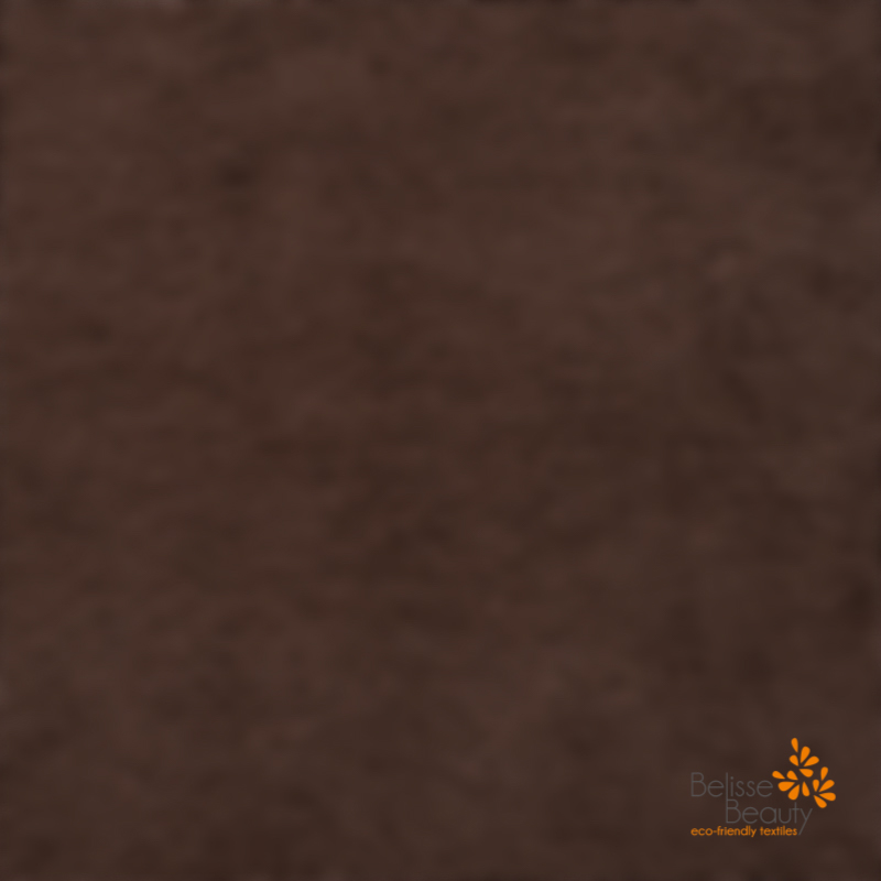 La serviette mini 30x15 marron chocolat